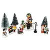 Image de Figurines de Noël - FEERIC LIGHT & CHRISTMAS - Santons - Multicolore - 7x5x7 cm - Intérieur