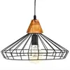 Image de Suspension Filaire Ben Métal Noir D38cm - Atmosphera