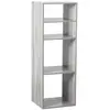 Image de Étagère Colonne 4 Cases Mix N' Modul Effet Chêne Gris - 5five