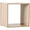 Image de Étagère 1 Case Mix N' Modul Effet Bois Naturel - 5five