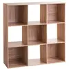 Image de Étagère 9 Cases Mix N' Modul Effet Chêne Naturel - 5five