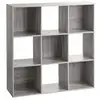 Image de Étagère 9 cases mix n' modul effet chêne gris MIX'N MODUL