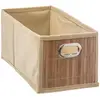 Image de Panier 15x31cm Mix N' Modul Latte Bambou - 5five