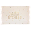 Image de Tapis Déco À Franges "etoilés" 60x90cm Or
