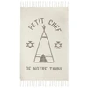 Image de Tapis Déco À Franges "tribu" 60x90cm Beige