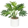 Image de Palmier artificiel Etnik pot ciment H29cm - Atmosphera Créateur dintérieur