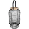 Image de Lanterne Tige Métal Noir H32cm - Atmosphera