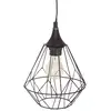 Image de Suspension Filaire "flave" Métal Noir D19cm - Atmosphera Créateur D'intérieur