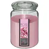 Image de Bougie Parfumée Rose 510g - Atmosphera