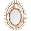 Image de Miroir Ovale Rotin 43x58cm - Atmosphera