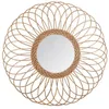 Image de Miroir Rosace rotin D58cm - Atmosphera Créateur dintérieur