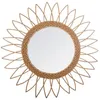 Image de Miroir Rosace rotin D50cm - Atmosphera Créateur dintérieur