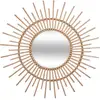 Image de Miroir Soleil Rotin D76cm - Atmosphera