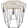 Image de Table dappoint Kumi noir 40x38cm - Atmosphera Créateur dintérieur
