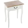 Image de Table De Chevet Chrysa Blanc H65.5cm - Atmosphera