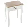 Image de Table de chevet chrysa blanc h65,5cm CHRYSA