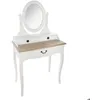 Image de Coiffeuse Chrysa blanc 3 tiroirs - Atmosphera Créateur dintérieur