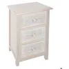 Image de Commode Hina blanc 3 tiroirs - Atmosphera Créateur dintérieur