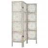 Image de Paravent Etnik blanc H170cm - Atmosphera Créateur dintérieur