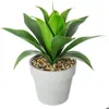 Image de Aloe vera artificiel H34cm - Atmosphera Créateur dintérieur