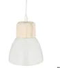 Image de Suspension métal Desy blanc D15cm - Atmosphera Créateur dintérieur