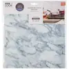 Image de Lot De 2 Stickers Plaques Marbre Blanc - Atmosphera