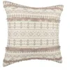 Image de Housse de coussin tuftée Etnik beige 40x40cm - Atmosphera Créateur dintérieur