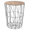 Image de Table D'appoint Kumi Noir D47cm - Atmosphera
