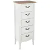 Image de Chiffonnier Chrysa Blanc 5 Tiroirs - Atmosphera
