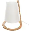 Image de Lampe Pita Bambou Blanc H26cm - Atmosphera
