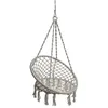 Image de Chaise détente macramé Plumaya Beige - Hespéride