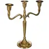 Image de Bougeoir Métal Doré H27cm - Atmosphera