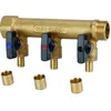 Image de Collecteur avec vannes PER à glissement - GRK - M/F 3/4 - diamètre 12 mm - 3 sorties