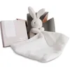 Image de DOUDOU ET COMPAGNIE Lapin Mouchoir - Doudou En Boîte Fleur