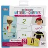 Image de Jeu De 27 Cartes Educatives "métiers" 10cm Multicolore