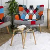Image de Lot De 2 Tables Gigognes - Home Deco Factory - Verre Trempé - Rond - Transparent Et Marron