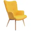 Image de Fauteuil - home deco factory - helsinki - jaune