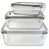 Image de Lot De 3 Plats En Verre - Cook Concept - Hermétiques - Transparent