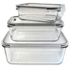 Image de Lot de 3 Plats en Verre - COOK CONCEPT - Hermétiques - Ultra-Résistants - Transparents