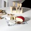 Image de Plateau à Fromage - Cook Concept - 3 Ustensiles Aimantés - Support En Bois - Multicolore