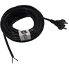 Image de Câble dalimentation - H05VVF - 9m - Noir - 2x075mm² - Pour aspirateur