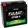 Image de Batterie - FULBAT - YT14B-4 - 12V - 12Ah - GEL prête à lemploi