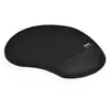 Image de Tapis De Souris Port Designs Port-connect 900717 23 X 20 X 2 Cm 160 G Noir Polyester Caoutchouc Silicone