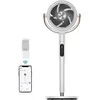 Image de Dreo Ventilateur Sur Pied 109Cm Chambre À Coucher Silencieux De 25 Db Avec Télécommande Ventilateur Circulateur DAir Oscil[F195]
