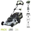 Image de Tondeuse à gazon tractée Ego Power double lame 52 cm batterie 75Ah chargeur rapide inclus LM2135E-SP
