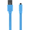 Image de Câble Universel De Charge Et Synchronisation Usb/micro Usb 20 Cm Bleu Bigben Connected