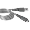 Image de FORCEPOWER MicUSB 2m 2.1A Câble renforcé Gris