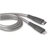 Image de Câble Chargeur Renforcé Force Power Lightning Mfi Type C 1.2 M Gris