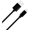 Image de Câble USB A/Lightning 1m 2.4A noir BIGBEN