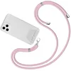 Image de Bandoulière Pour Téléphone Universel Amovible Avec Système De Fixation Sur Coque Rose Just Green